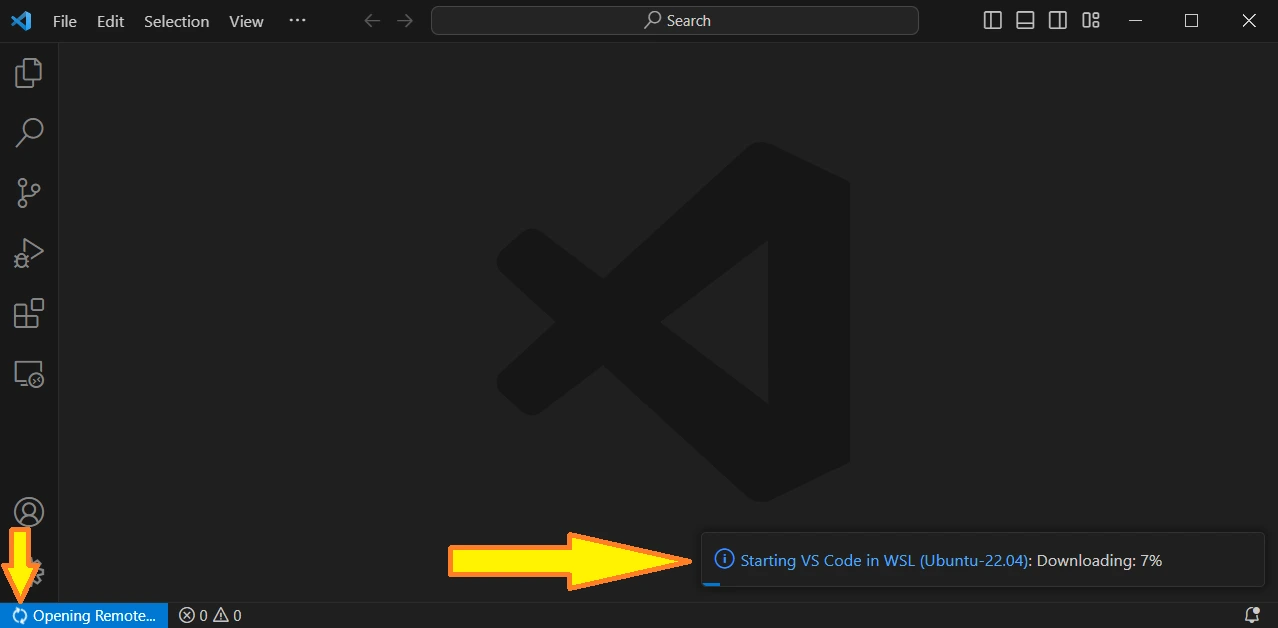روش اتصال Vs Code به WSL